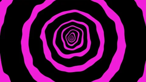 Aesthetic Abstract Loop Circle Animation Pink Background Motion Design Video Stock Footage 292332222