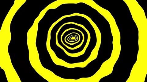 Aesthetic Abstract Loop Circle Animation Yellow Background Motion Design Video Video stock 292332262