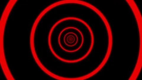 Aesthetic Abstract Loop Circle Animation Red Background Motion Design Video Video stock 292677764