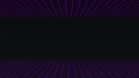 Aesthetic Abstract Loop Grid Animation Purple Background Motion Design Video Stock Footage 292437984
