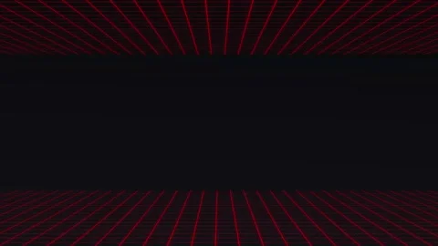 Aesthetic Abstract Loop Grid Animation Red Background Motion Design Video Stock Footage 292437986