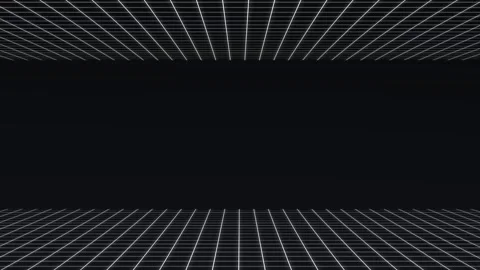 Aesthetic Abstract Loop Grid Animation White Background Motion Design Video Video stock 292438065