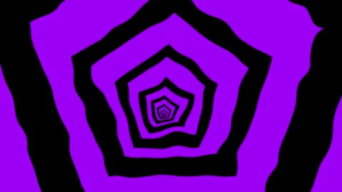Aesthetic Abstract Loop Pentagon Animation Purple Background Motion Design Video Video stock 292439118