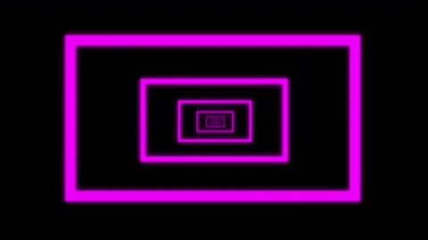 Aesthetic Abstract Loop Rectangle Animation Purple Background MotionDesign Video Stock Footage 292677828