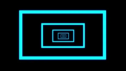Aesthetic Abstract Loop Rectangle Animation Blue Background Motion Design Video Video stock 292677843
