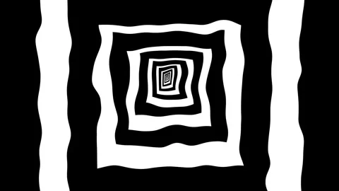 Aesthetic Abstract Loop Square Animation White Background Motion Design Video Stock Footage 292438830