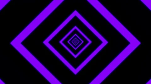 Aesthetic Abstract Loop Square Animation Purple Background Motion Design Video Stock Footage 292679079