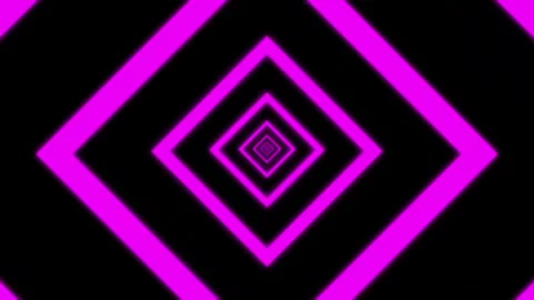 Aesthetic Abstract Loop Square Animation Pink Background Motion Design Video Stock Footage 292679080