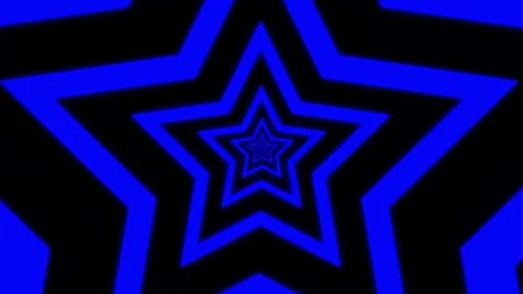 Aesthetic Abstract Loop Star Animation Blue Background Motion Design Video Video stock 292678747