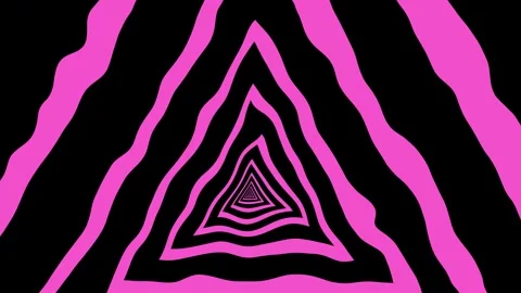 Aesthetic Abstract Loop Triangle Animation Pink Background Motion Design Video Video stock 292438430