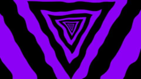 Aesthetic Abstract Loop Triangle Animation Purple Background Motion Design Video Stock Footage 292439333