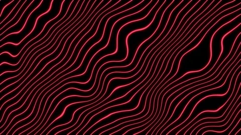 Aesthetic Abstract Looped Red Background Motion Design Video 4K HD Stock Footage 292331874