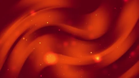 Aesthetic abstract orange red background for birthday glitter swirl marble copy Video stock 297340698