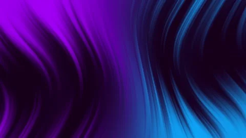 Aesthetic Abstract Wavy Lines Loop Purple-Blue Background Motion Design 4K HD Stock Footage 292581551