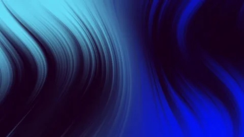 Aesthetic Abstract Wavy Lines Loop Blue-Dark Blue Background Motion Design 4K HD Video stock 292581553