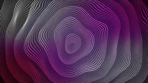 Aesthetic Abstract Wavy Lines Loop Pink Background Motion Design Video 4K HD Stock Footage 293566939