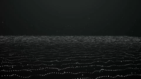 Aesthetic Abstract Wavy Lines Loop White Background Motion Design Video 4K HD Video stock 293948175