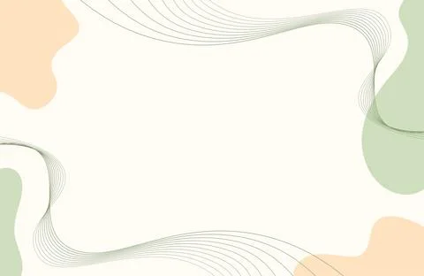 Aesthetic Background. Abstract Minimalist Background. Backgkround with Orga.. イラスト素材