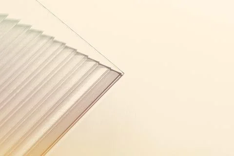 Aesthetic background with patterned glass texture Stock Photos