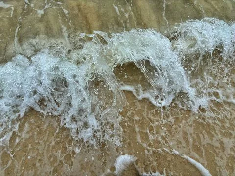 Aesthetic beach background Stock Photos