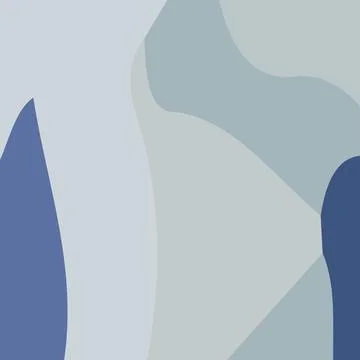 Aesthetic blue abstract background Stock Illustration