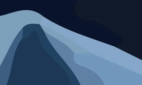 Aesthetic blue abstract background Stock Illustration