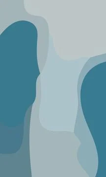 Aesthetic blue abstract background Stock Illustration