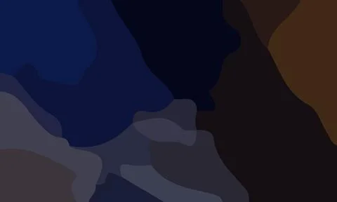 Aesthetic blue abstract background Stock Illustration