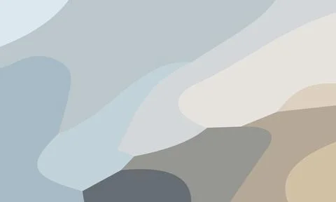 Aesthetic blue abstract background Stock Illustration
