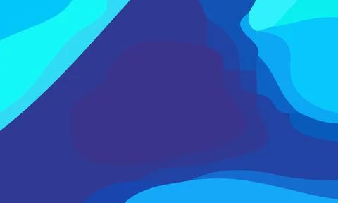 Aesthetic blue abstract background Stock Illustration