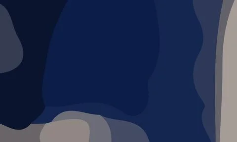 Aesthetic blue abstract background Stock Illustration