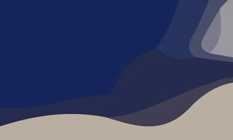 Aesthetic blue abstract background Stock Illustration