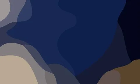 Aesthetic blue abstract background Stock Illustration