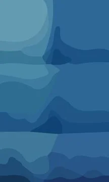 Aesthetic blue abstract background Stock Illustration