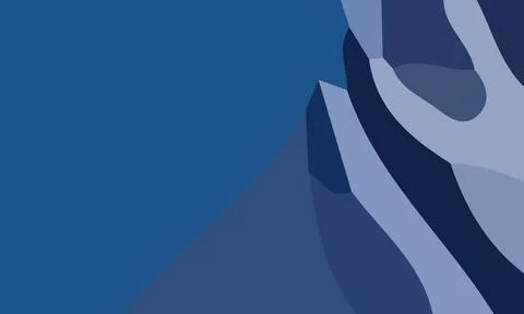 Aesthetic blue abstract background Stock Illustration