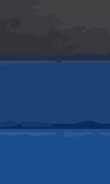 Aesthetic blue abstract background Stock Illustration