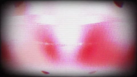Aesthetic Broken Pixel Animation Loop Stock Footage 322604275