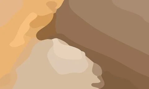 Aesthetic brown abstract background Stock Illustration