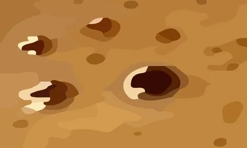 Aesthetic brown abstract background Stock Illustration