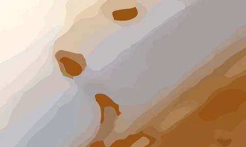 Aesthetic brown abstract background Stock Illustration