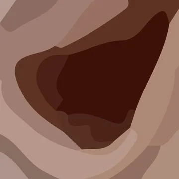 Aesthetic brown abstract background Stock Illustration