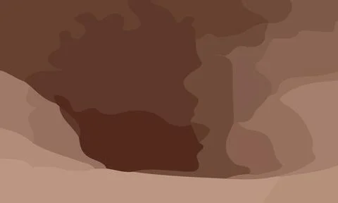 Aesthetic brown abstract background Stock Illustration