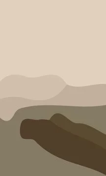 Aesthetic brown abstract background Stock Illustration