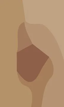 Aesthetic brown abstract background Stock Illustration