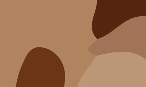 Aesthetic brown abstract background Stock Illustration