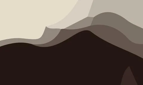 Aesthetic brown abstract background Stock Illustration