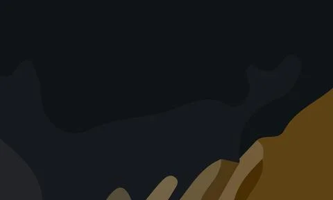 Aesthetic brown abstract background Stock Illustration