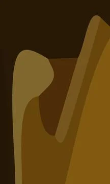 Aesthetic brown abstract background Stock Illustration