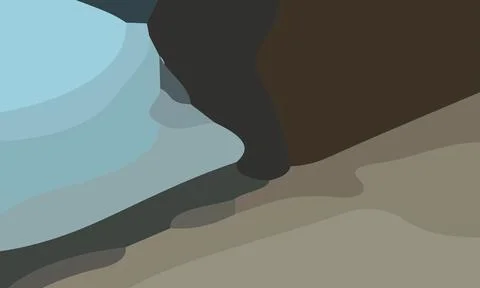 Aesthetic brown abstract background Stock Illustration