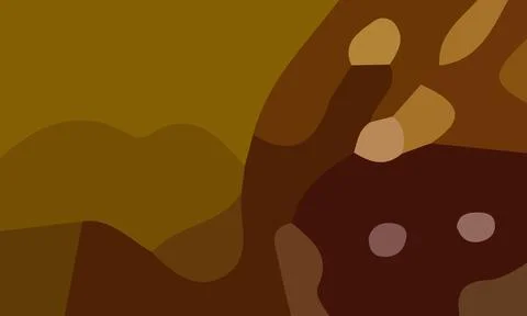 Aesthetic brown abstract background Stock Illustration